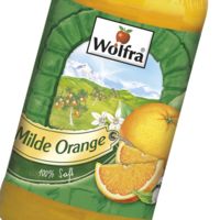 Produktbild Wolfra Milde Orange Fruchtsaft 100%