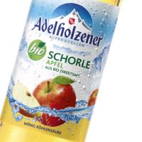 Produktbild Adelholzener Bio Apfelschorle 50% Apfel-Direktsaft