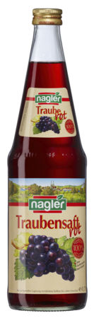 Nagler Traubensaft Rot — Direktsaft 100% Produktbild Nagler Traubensaft Rot Direktsaft 100%