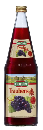 Nagler Traubensaft rot — Direktsaft 100% Produktbild Nagler Traubensaft rot Direktsaft 100%