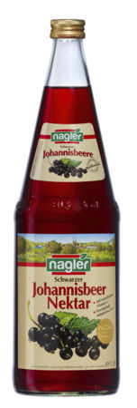 Nagler Schwarze Johannisbeere — Fruchtnektar Produktbild Nagler Schwarze Johannisbeere Fruchtnektar