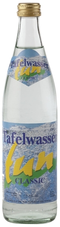 FUN Tafelwasser Classic — mit Kohlensäure Produktbild FUN Tafelwasser Classic mit Kohlensäure