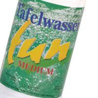 Produktbild FUN Tafelwasser Medium wenig Kohlensäure