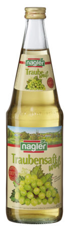 Nagler Traubensaft Weiß — Direktsaft 100% Produktbild Nagler Traubensaft Weiß Direktsaft 100%