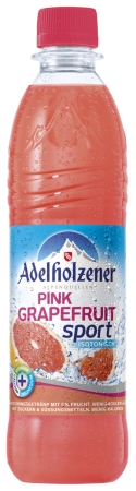 Adelholzener Pink Grapefruit — Sport mit 6% Frucht Produktbild Adelholzener Pink Grapefruit Sport mit 6% Frucht