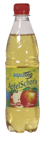 Produktbild aquaTop Apfel-Schorle Fruchtgehalt 55%