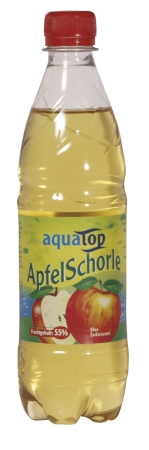 aquaTop Apfel-Schorle — Fruchtgehalt 55% Produktbild aquaTop Apfel-Schorle Fruchtgehalt 55%