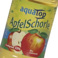 Produktbild aquaTop Apfel-Schorle Fruchtgehalt 55%