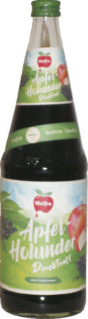 Wolfra Apfel-Holunder — Direktsaft 100% Produktbild Wolfra Apfel-Holunder Direktsaft 100%
