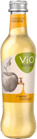 ViO Bio — Apfelschorle Produktbild ViO Bio Apfelschorle