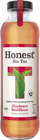 Honest Tea — Bio Himbeere Basilikum Produktbild Honest Tea Bio Himbeere Basilikum