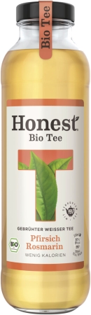 Honest Tea — Bio Pfirsich Rosmarin Produktbild Honest Tea Bio Pfirsich Rosmarin