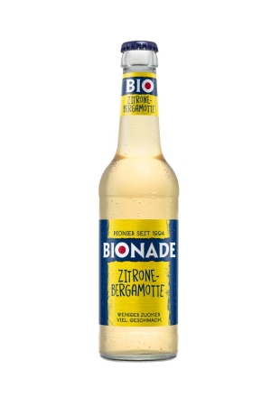 Bionade — Zitrone Bergamotte Produktbild Bionade Zitrone Bergamotte