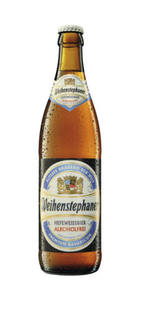 Weihenstephaner — Hefeweißbier Alkoholfrei Produktbild Weihenstephaner Hefeweißbier Alkoholfrei