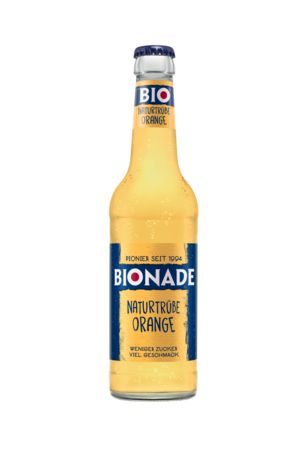 Bionade — Naturtrübe Orange Produktbild Bionade Naturtrübe Orange