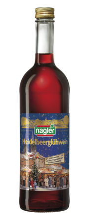 Produktbild Nagler Heidelbeerglühwein 9% vol.