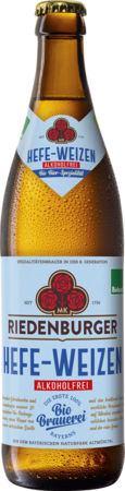 Riedenburger — Weizen Alkoholfrei Bio Produktbild Riedenburger Weizen Alkoholfrei Bio