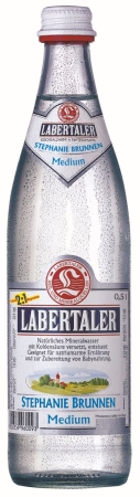 Labertaler Medium — wenig Kohlensäure Produktbild Labertaler Medium wenig Kohlensäure