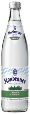 Kondrauer Medium — wenig Kohlensäure Produktbild Kondrauer Medium wenig Kohlensäure