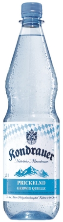 Kondrauer Prickelnd — mit Kohlensäure Produktbild Kondrauer Prickelnd mit Kohlensäure