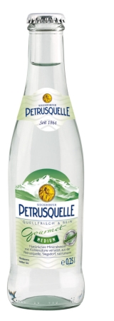Petrusquelle Gourmet Medium — wenig Kohlensäure Produktbild Petrusquelle Gourmet Medium wenig Kohlensäure