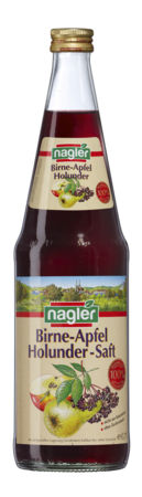 Nagler Birne-Apfel-Holunder — Direktsaft 100% Produktbild Nagler Birne-Apfel-Holunder Direktsaft 100%