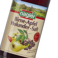 Produktbild Nagler Birne-Apfel-Holunder Direktsaft 100%