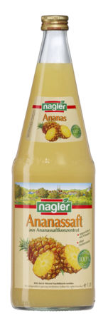 Nagler Ananassaft — Fruchtsaft 100% Produktbild Nagler Ananassaft Fruchtsaft 100%