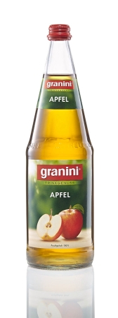 Granini Apfelsaft Klar — Fruchtsaft 100% Produktbild Granini Apfelsaft Klar Fruchtsaft 100%