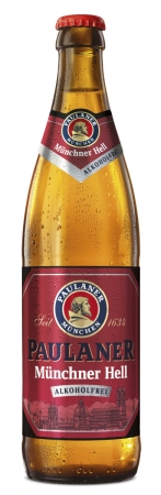 Paulaner — Münchner Hell Alkoholfrei Produktbild Paulaner Münchner Hell Alkoholfrei
