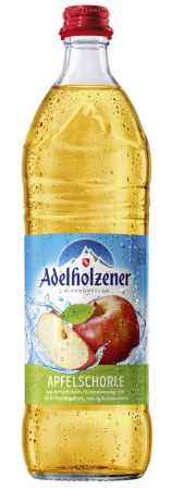 Adelholzener Apfelschorle — 55% Fruchtgehalt Produktbild Adelholzener Apfelschorle 55% Fruchtgehalt
