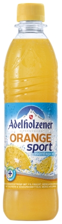 Adelholzener Orange — Sport mit 6% Frucht Produktbild Adelholzener Orange Sport mit 6% Frucht