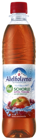 Produktbild Adelholzener Bio Apfel Traube 50% Direktsaft