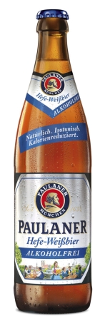 Produktbild Paulaner Hefe-Weißbier Alkoholfrei