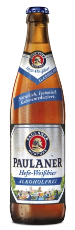 Paulaner — Hefe-Weißbier Alkoholfrei Produktbild Paulaner Hefe-Weißbier Alkoholfrei
