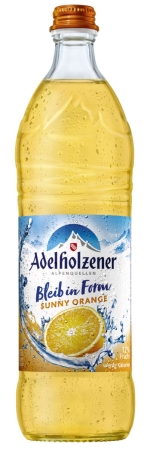 Produktbild Adelholzener "Bleib in Form" Limo Orange wenig Kalorien