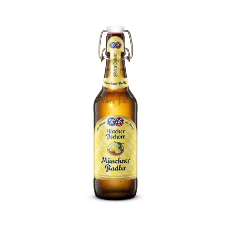 Hacker Pschorr (Bügel) — Münchner Radler Produktbild Hacker Pschorr (Bügel) Münchner Radler