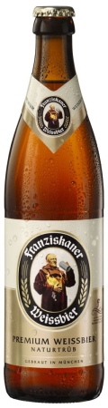 Produktbild Franziskaner Hefe-Weissbier Naturtrüb